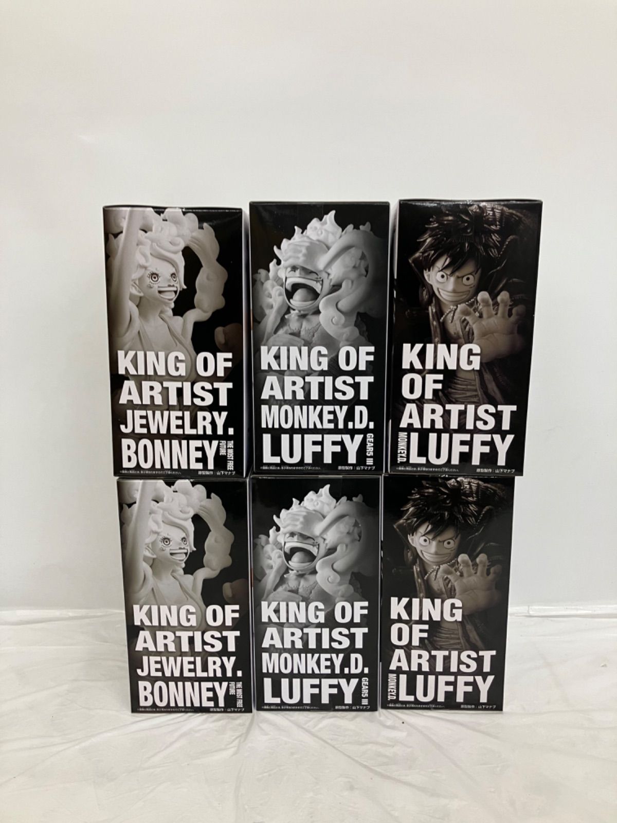 未開封 ワンピース ONE PIECE KING OF ARTIST フィギュア 3種6個セット
