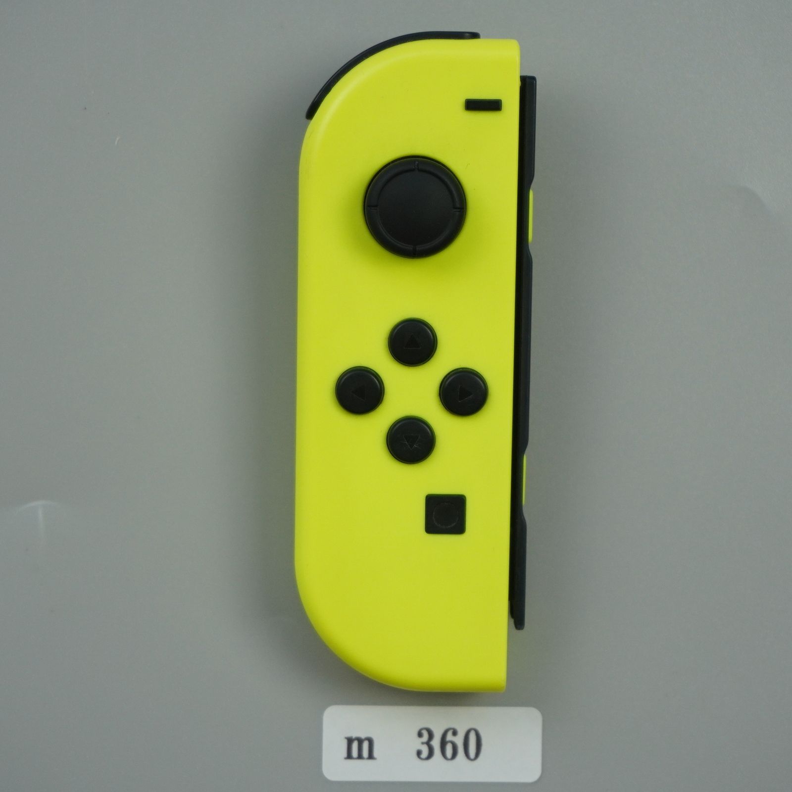 m360】Nintendo Switch ジョイコン ネオン イエロー 左のみ - メルカリ