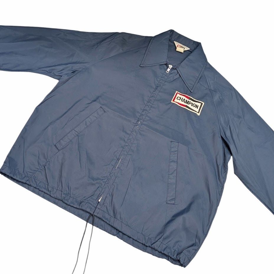 22 70s 80s CHAMPION PLUG チャンピオン 4376 J9168 コーチジャケット