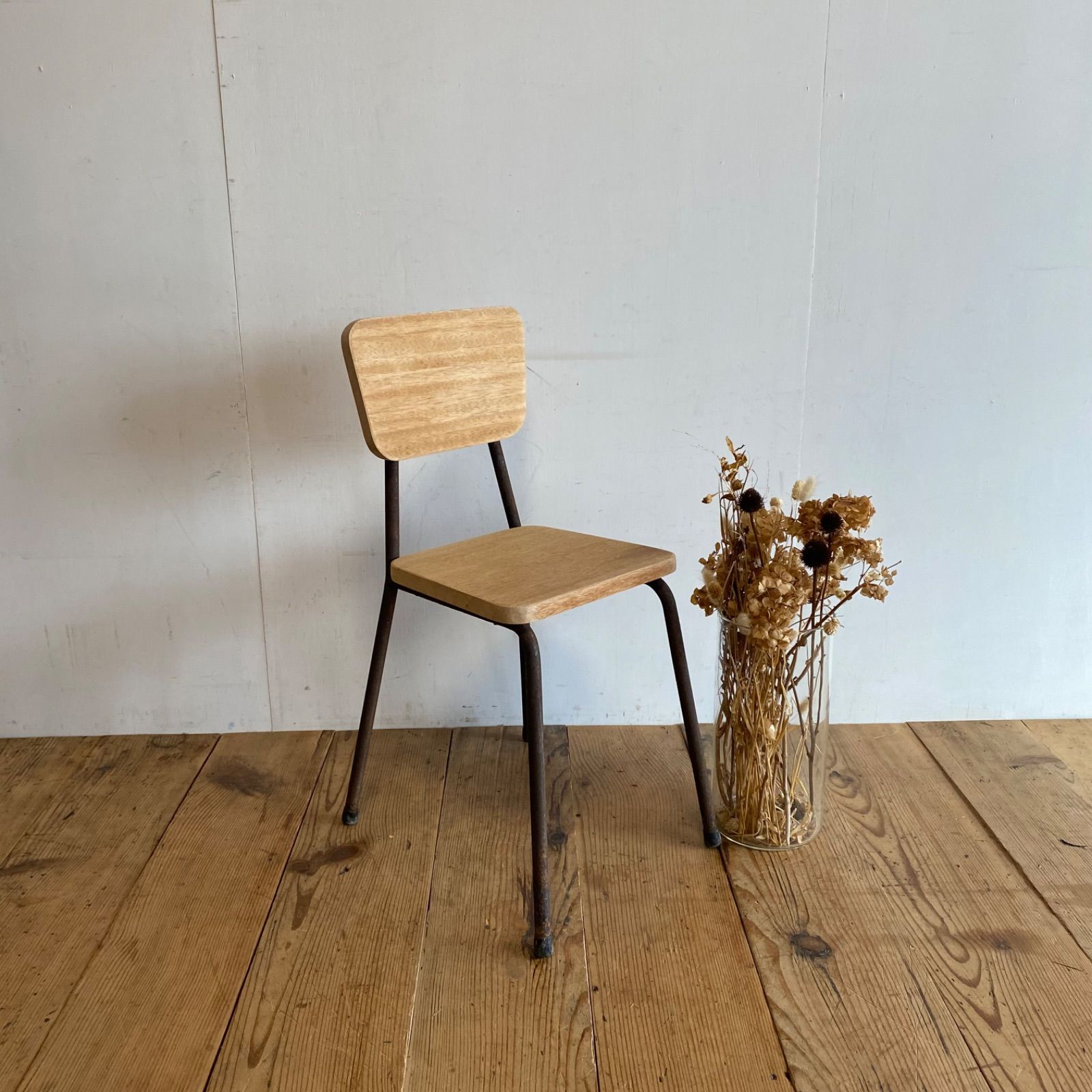 1367 ヴィンテージ スツール 椅子 イス チェア 古家具 レトロ カフェ