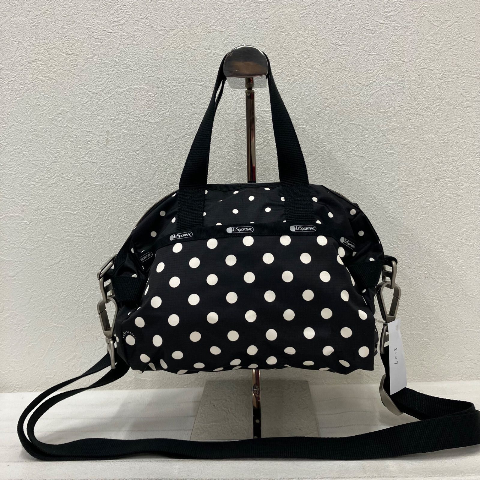 8087 良品 LeSportsac レスポートサック ハンドバッグ 2way ショルダー 