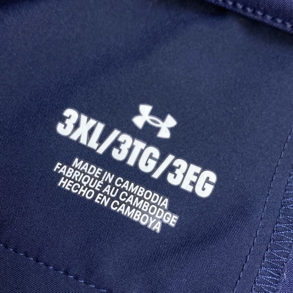 サイズ：3XL UNDER ARMOUR アンダーアーマー 2025年モデル ハーフ