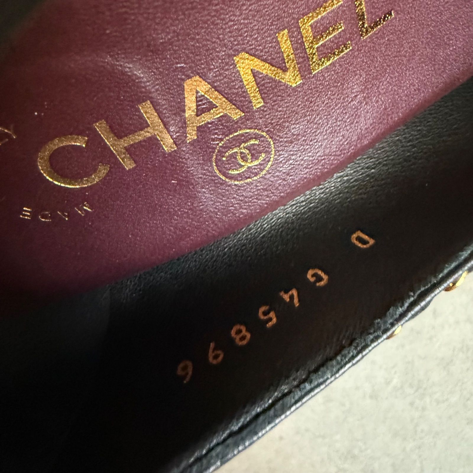 美品 CHANEL シャネル ココマーク チェーンリボンパンプス レザー