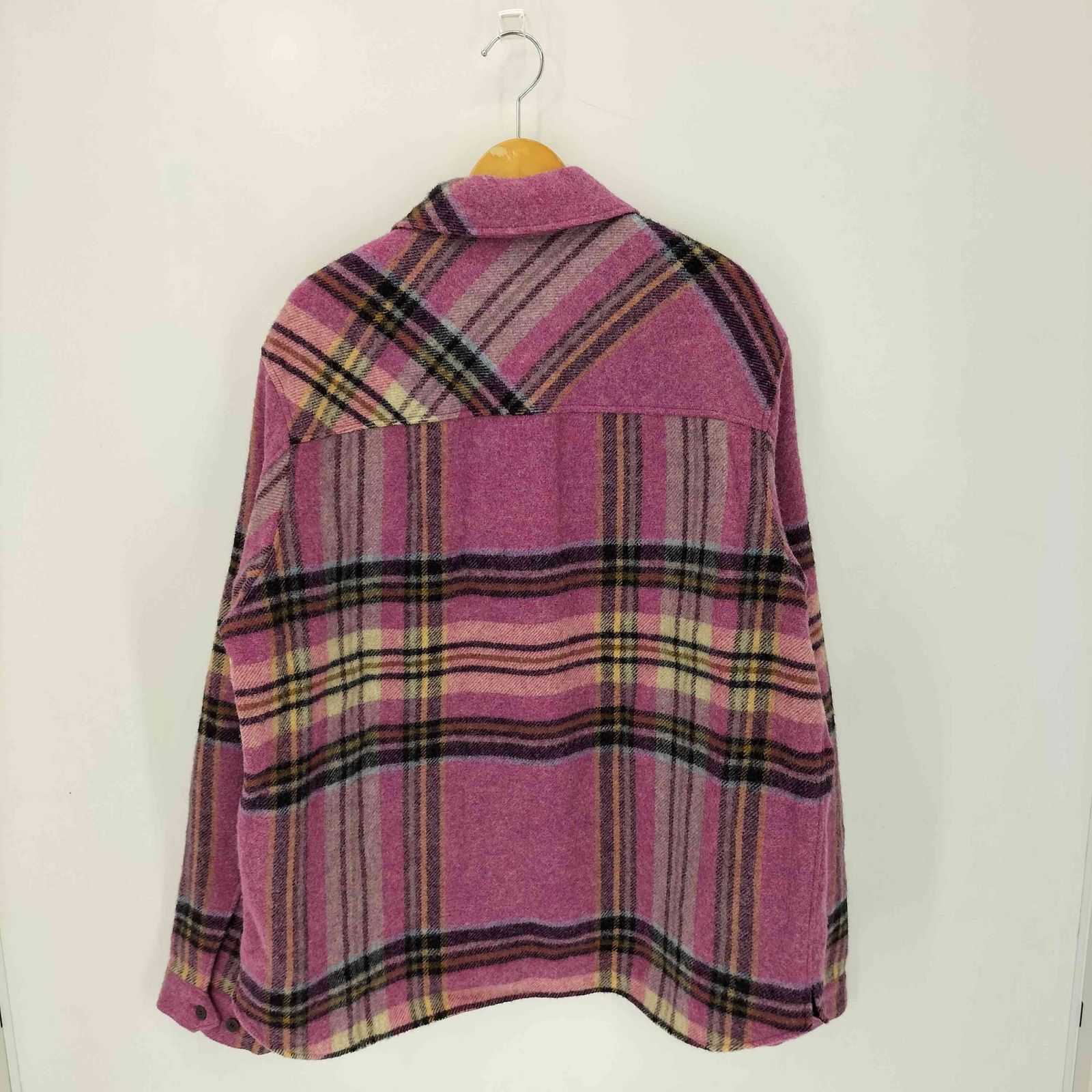 ウェルダン WE11DONE CHECK ANORAK WOOL SHIRT ジャケット メンズ ONE