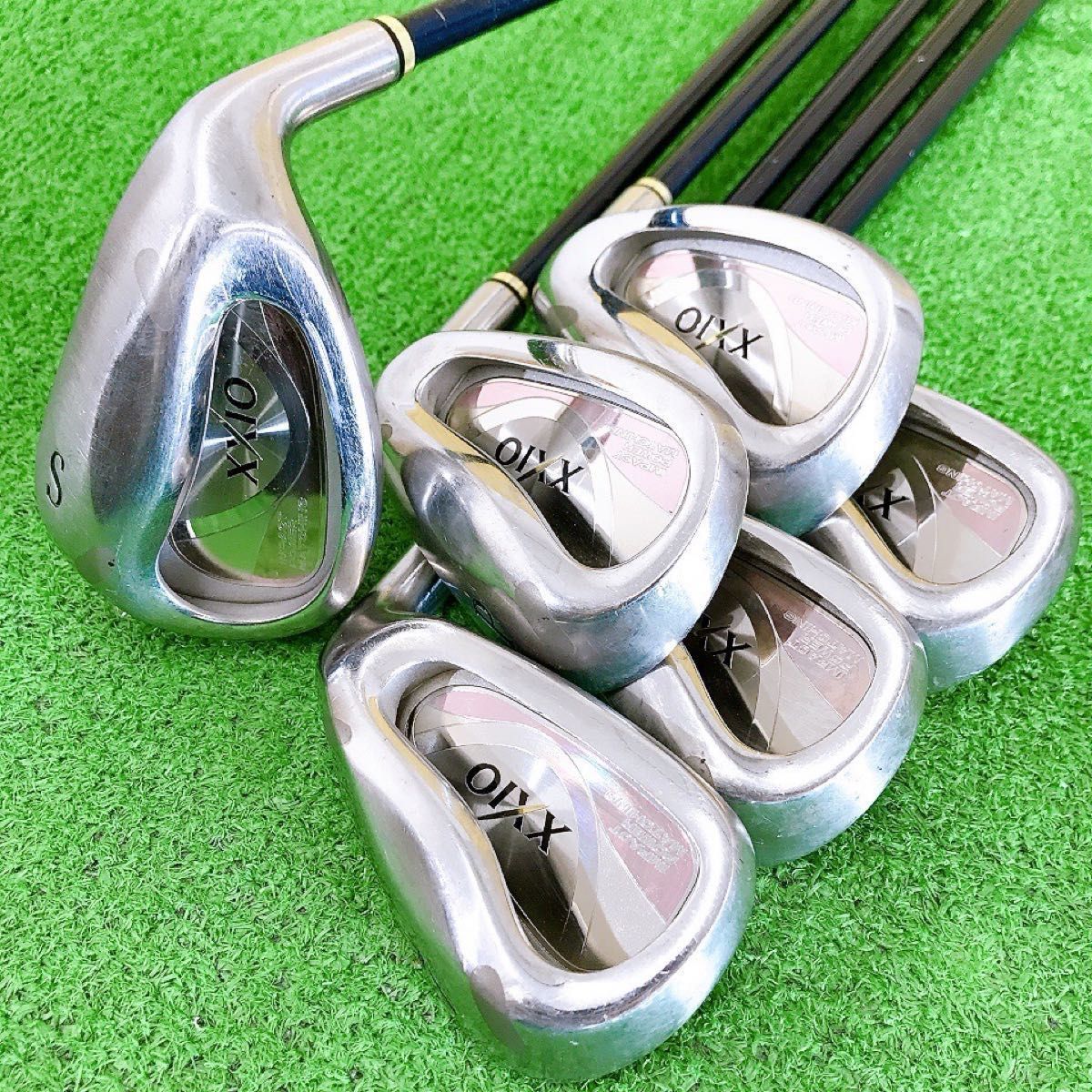ツ76☆ゼクシオ6本レディースアイアンセット MP400L XXIO女性用 純正