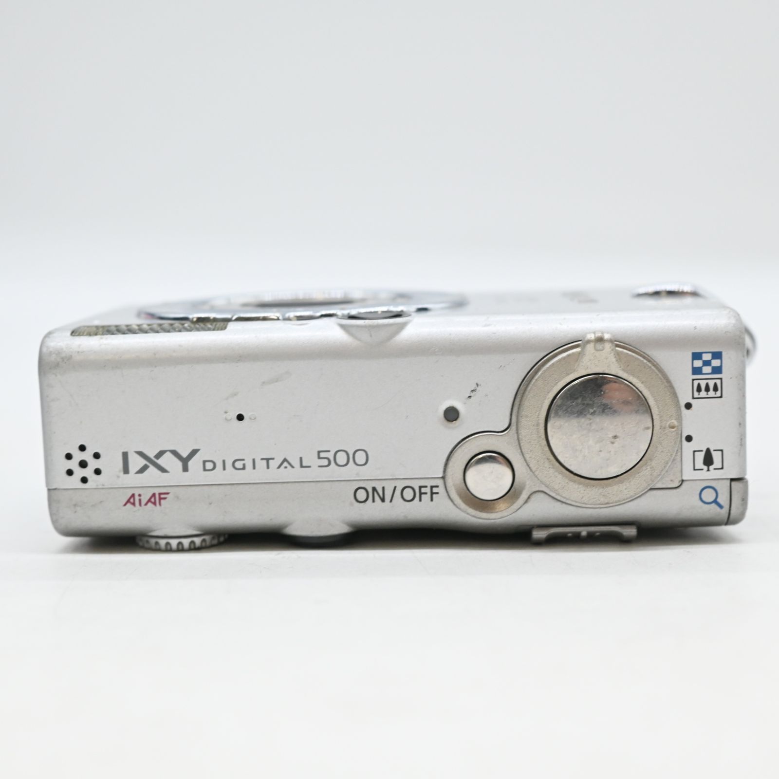 難有品】Canon IXY DIGITAL 500 シルバー コンパクトデジタルカメラ