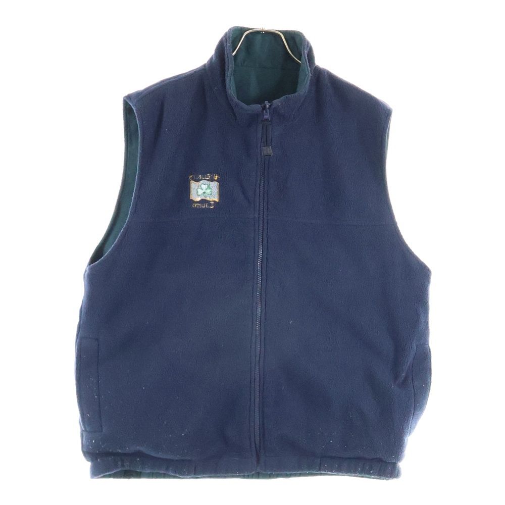 NO BRAND (ノーブランド) GLOBALGEAR リバーシブルベスト グリーン