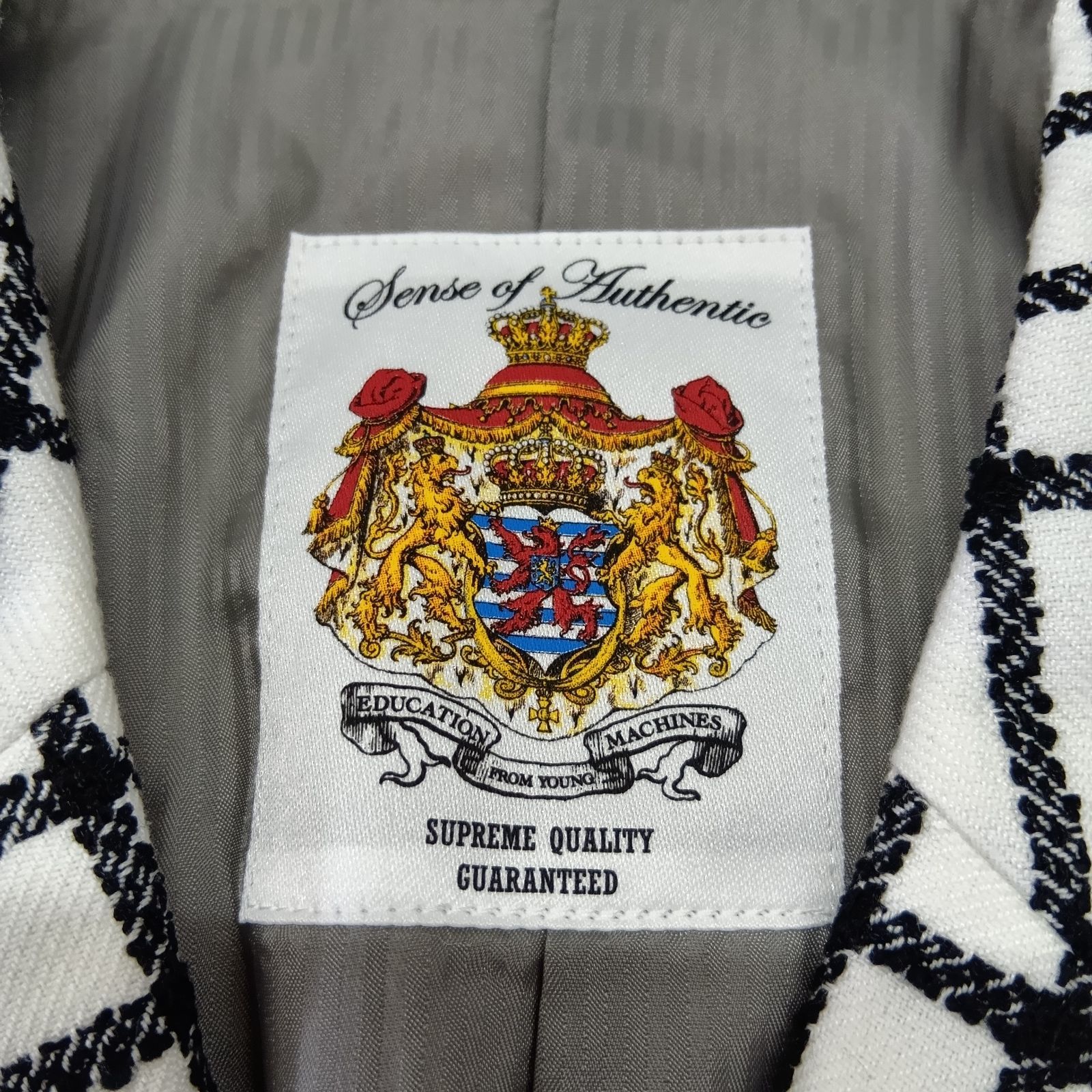 Education from Youngmachines サイズ2 テーラードジャケット ダブル