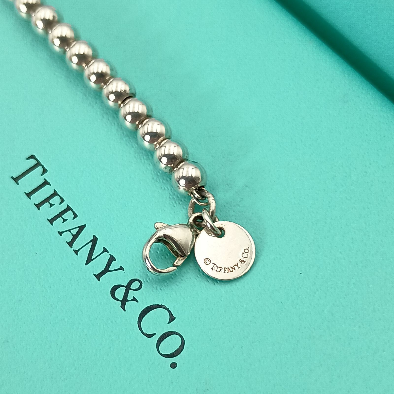 TIFFANY&Co. ティファニー ボールチェーン ブレスレット レディース