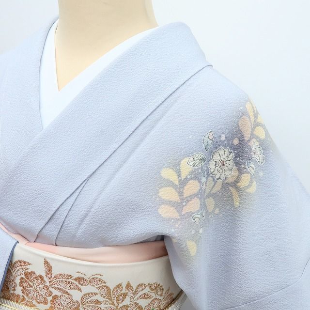 百華❀Y4370◇新品 翠山工房 桐屋の辻が花 絞り 手縫い仕立て 正絹