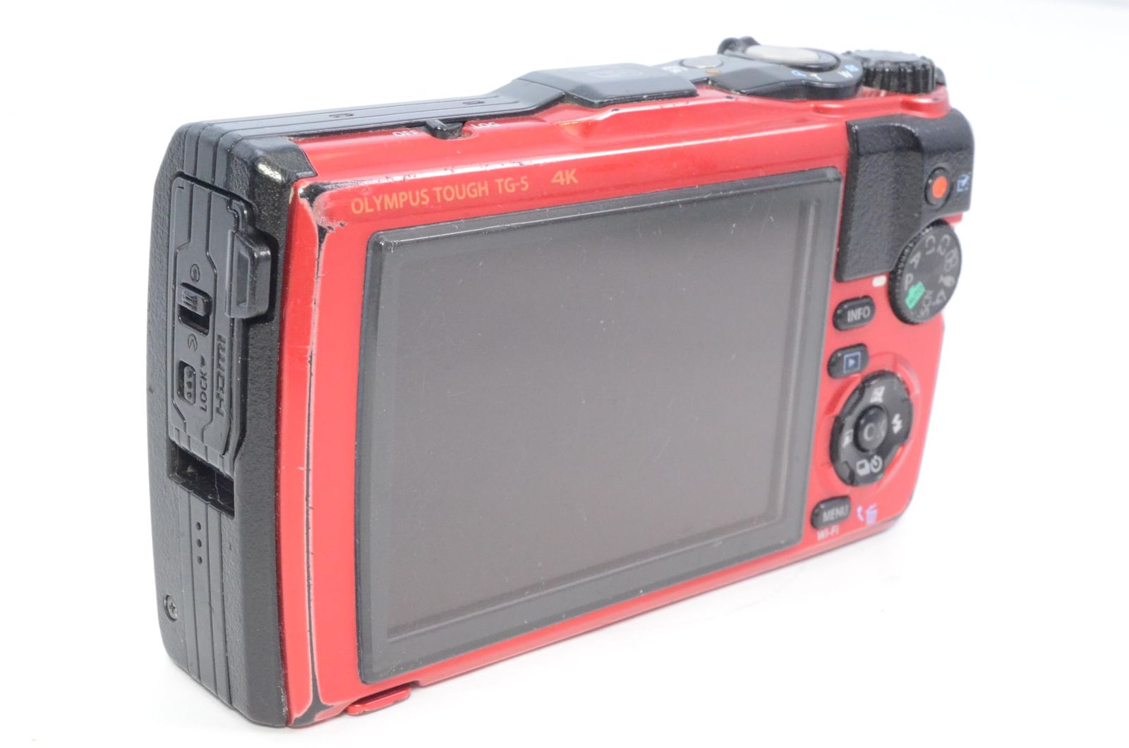 元箱付き実用品】OLYMPUS オリンパス Tough TG-5 レッド 元箱付き実用品】OLYMPUS オリンパス Tough TG-5 レッド