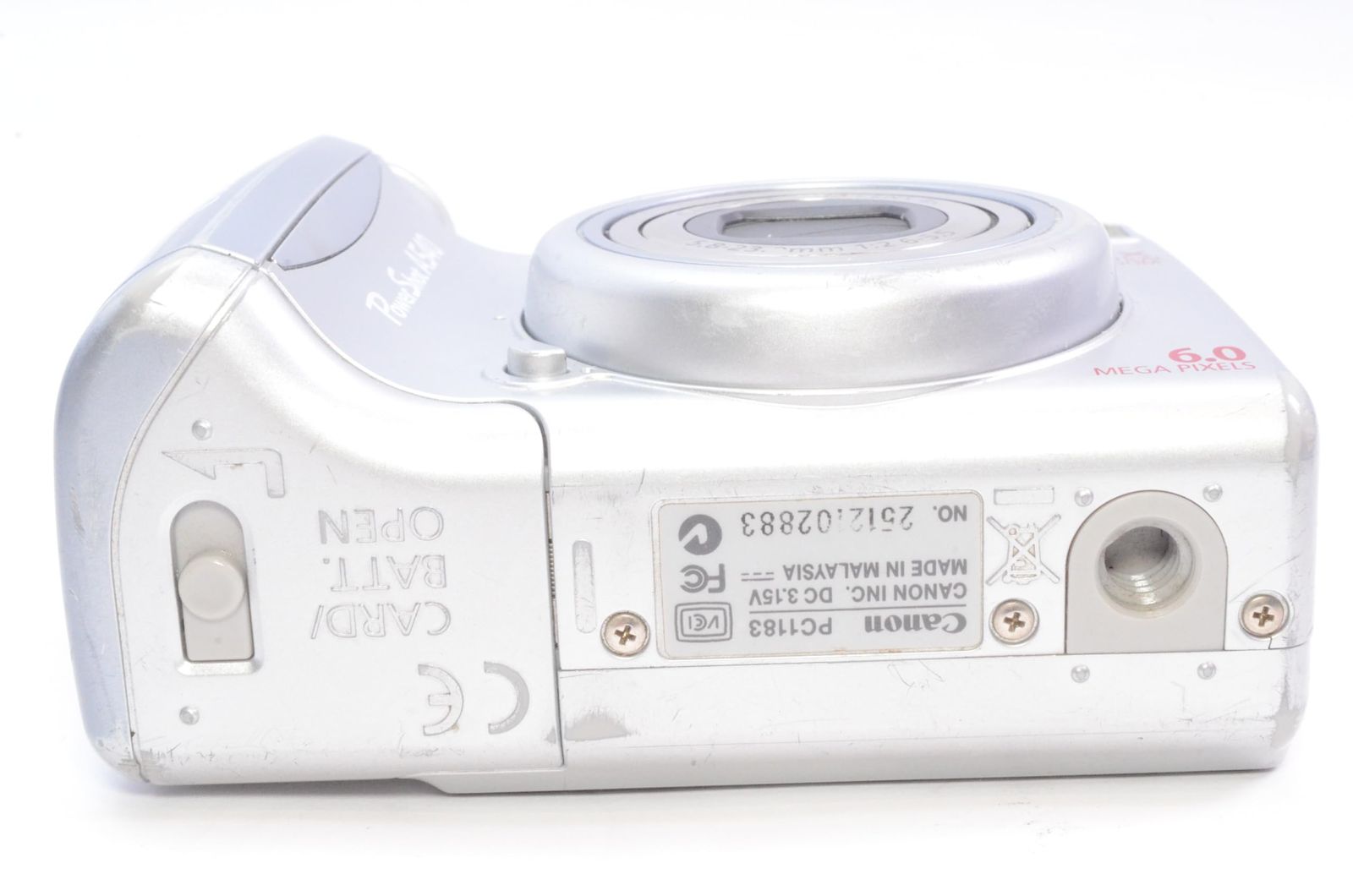 純正ケース付き実用特価品】Canon キャノン powershot A540 - メルカリ