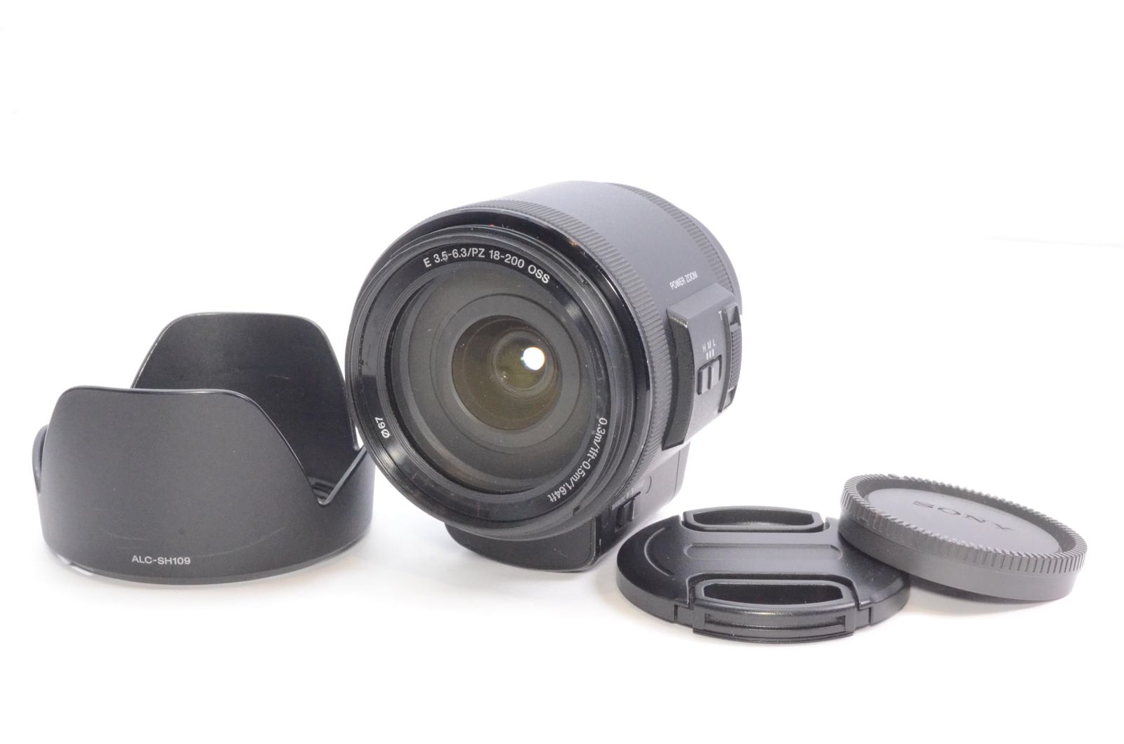 レンズフード付き実用品】SONY ソニー E PZ 18-200mm F3.5-6.3 OSS
