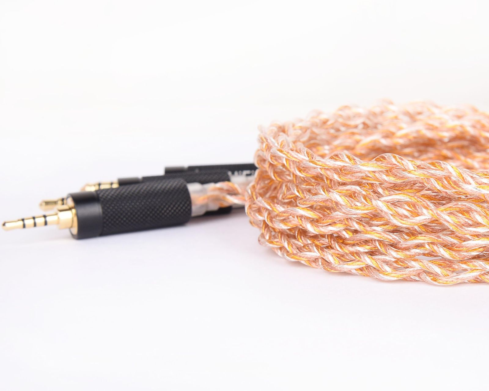 新品 【JSHiFi-Soul】MMCX3.5mmリケーブル 金メッキ＆銀メッキ＆無酸素