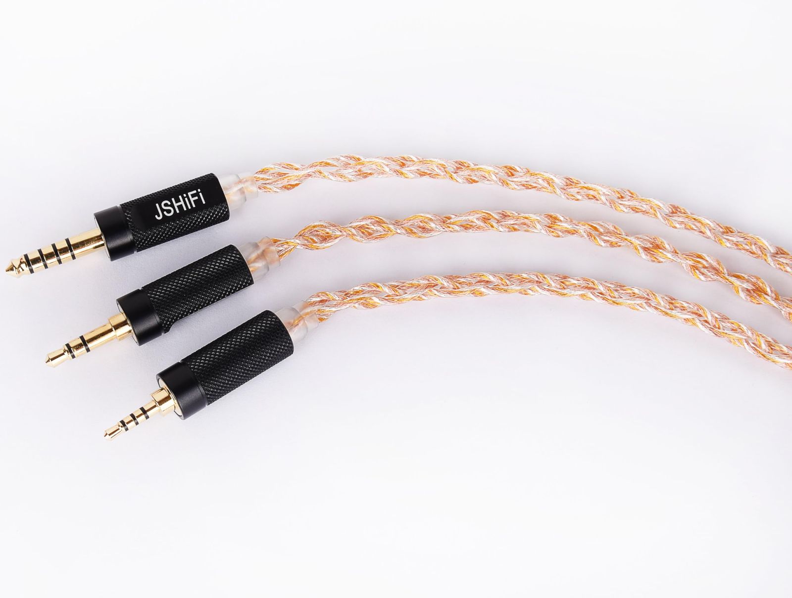 新品 【JSHiFi-Soul】MMCX3.5mmリケーブル 金メッキ＆銀メッキ＆無酸素