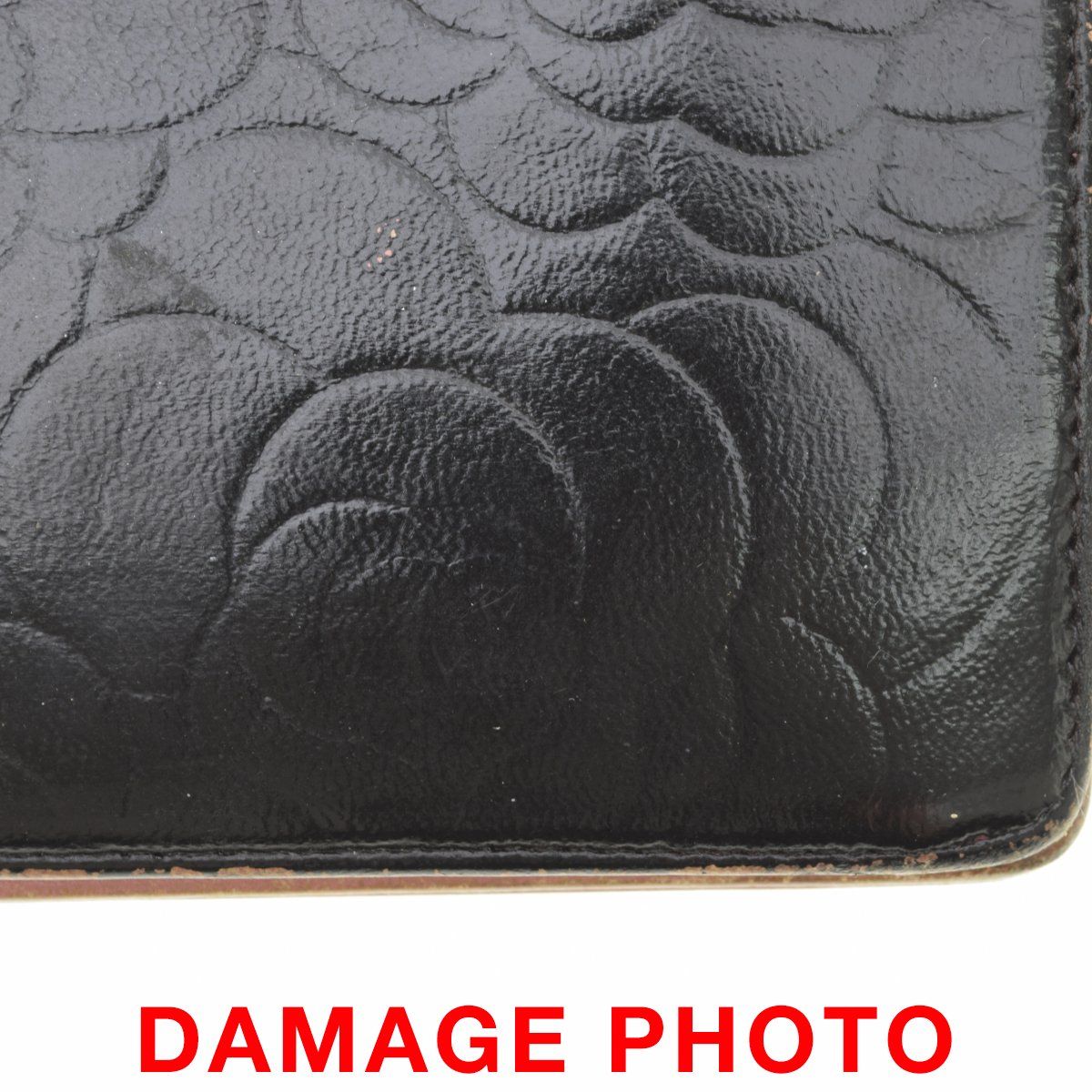 CHANEL】カメリア ココマーク 2つ折り財布 - メルカリ