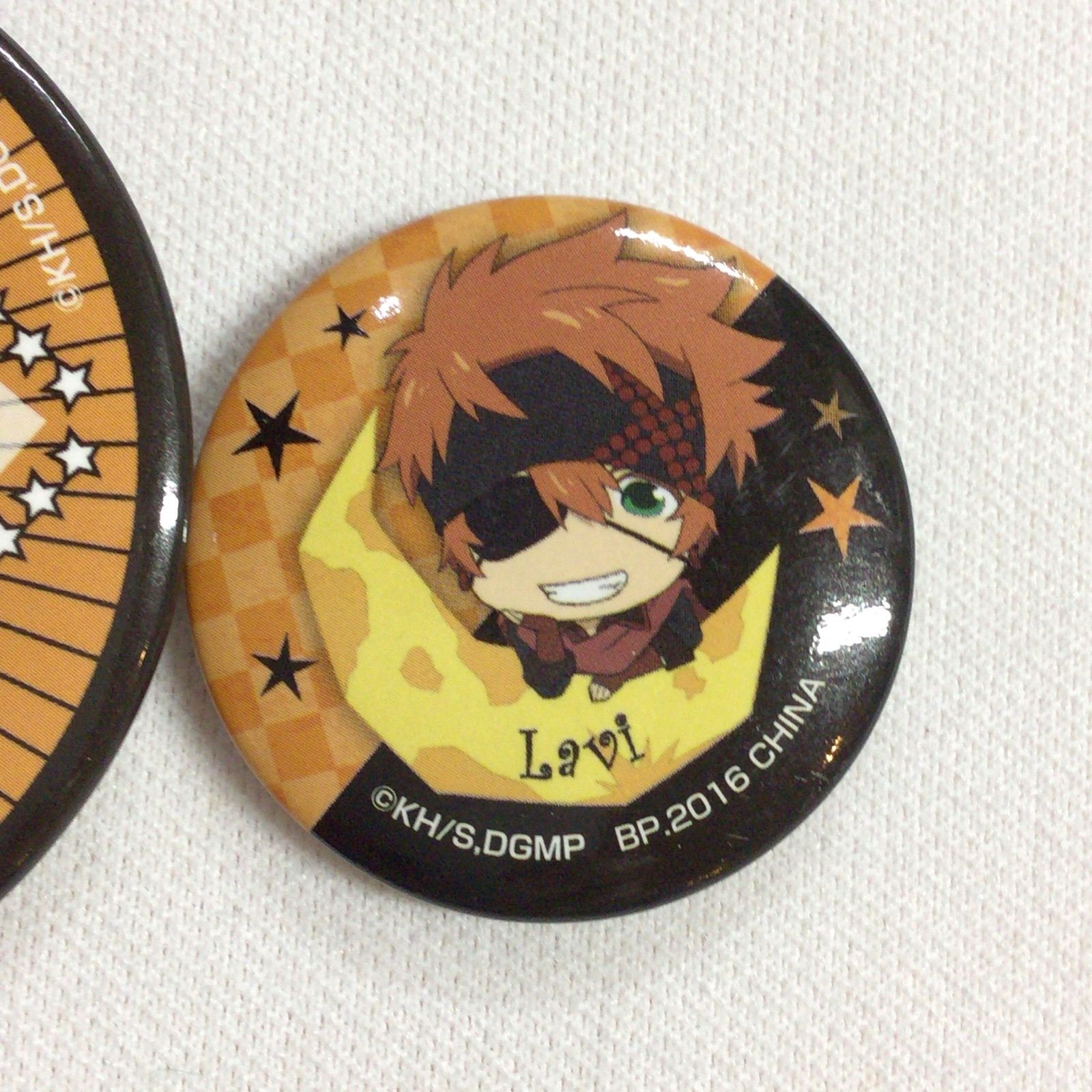 D.Gray-man HALLOW ラビ 缶バッジ 2個 セット - メルカリ