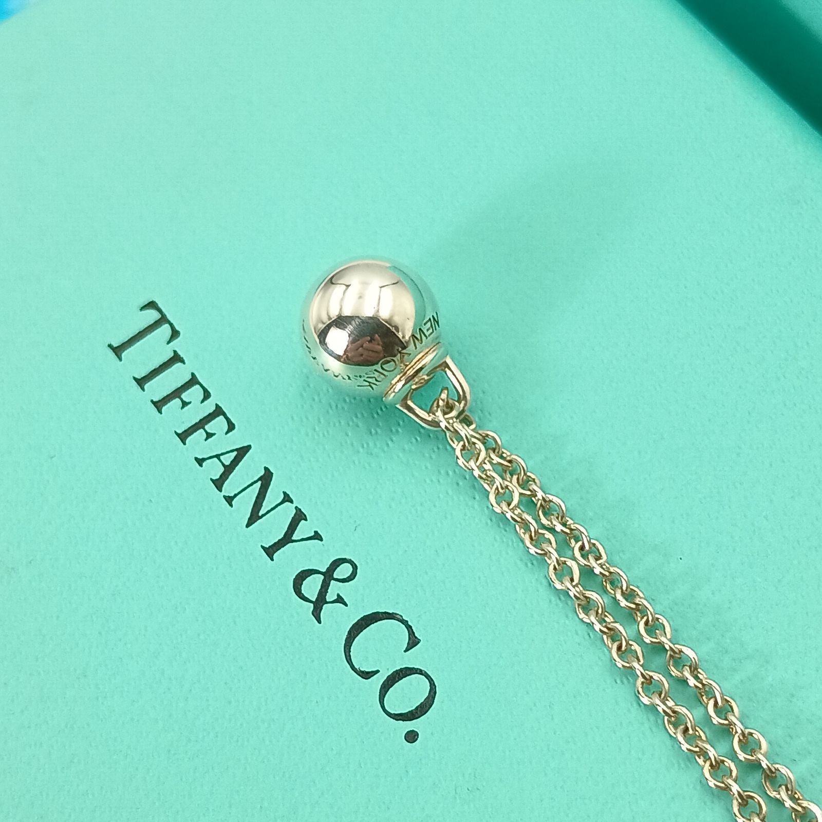 TIFFANY&Co. ティファニー ハードウェア ボール ネックレス レディース 