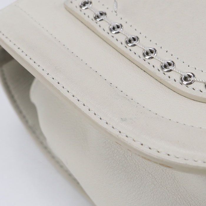 シャネル CHANEL マトラッセ ショルダーバッグ バッグ レザー レディース ホワイト系 【中古】 CHANEL シャネル チェーン 斜め掛け ショルダーバッグ レザー 25142648