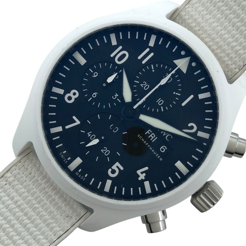 インターナショナルウォッチカンパニー IWC パイロットウォッチ クロノグラフ トップガン レイク タホ IW389105 セラミック メンズ 腕時計