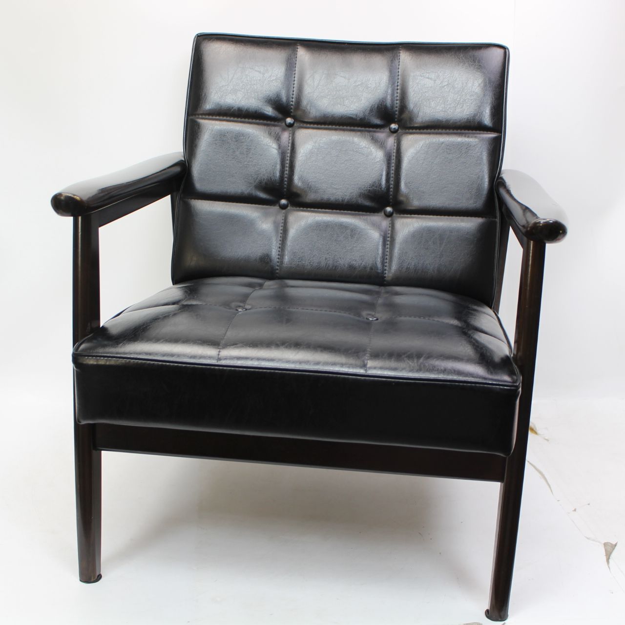 542)karimoku カリモク60 Kチェア 1シーター ラックブラック - メルカリ