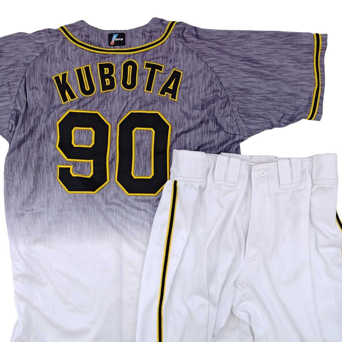 激レア！ 阪神タイガース ホームユニフォーム ミズノ製 ／#99 ナバーロ／L 激レア！ 阪神タイガース ホームユニフォーム ミズノ製 ／#99 ナバーロ