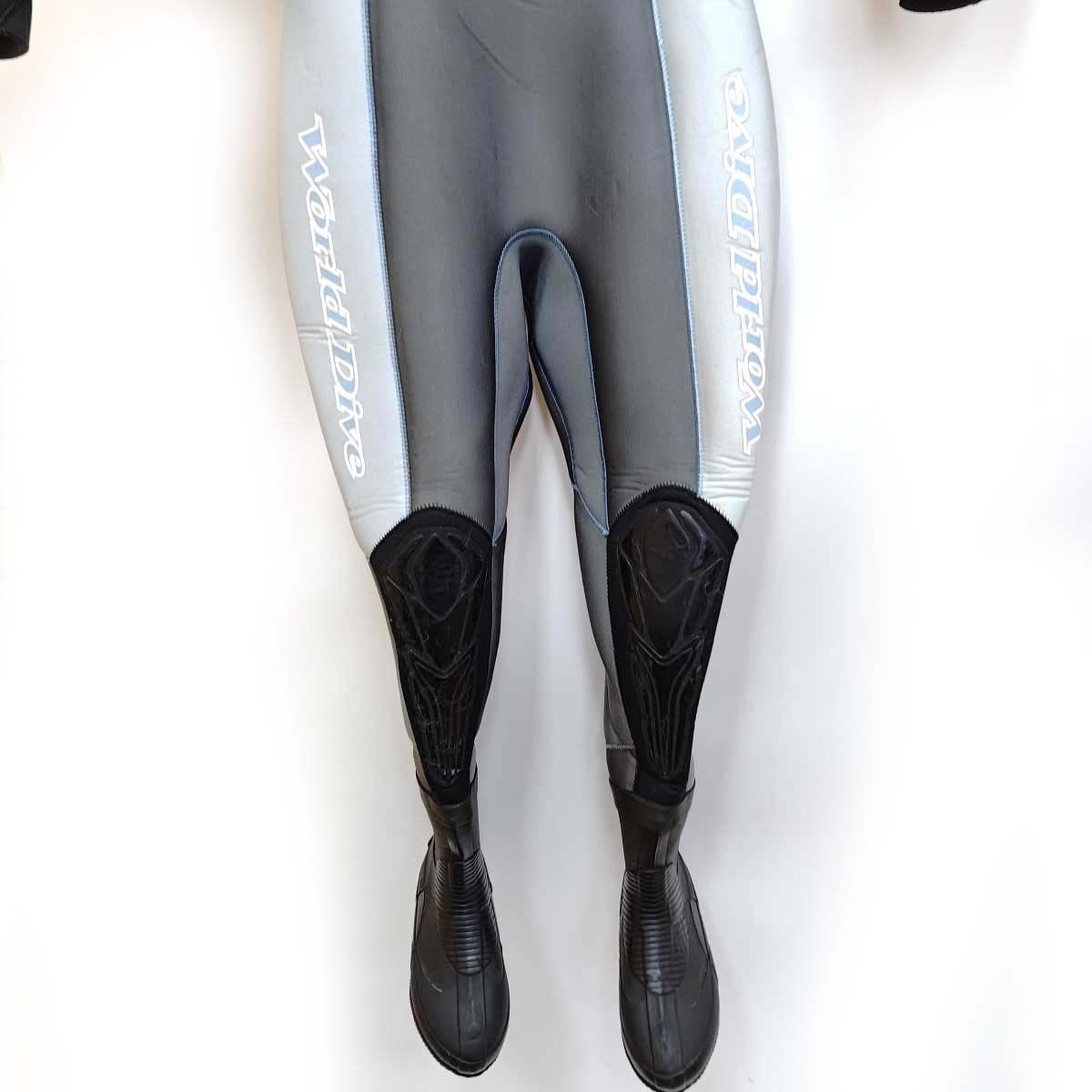 セット] ワールドダイブ ドライスーツ [身長154cm/体重43kg/足サイズ