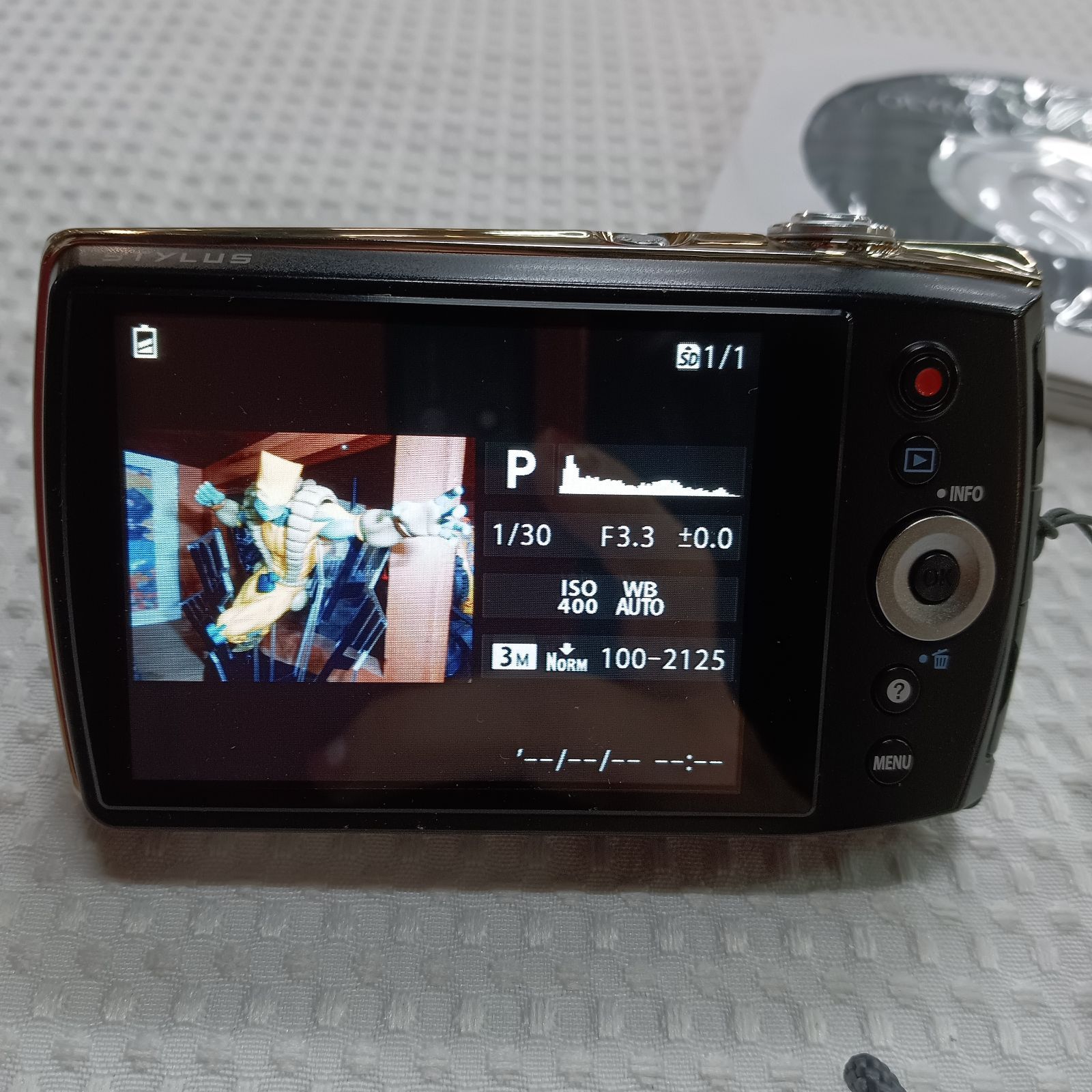 中古 オリンパス デジタルカメラ VH-515 ブラウン - メルカリ