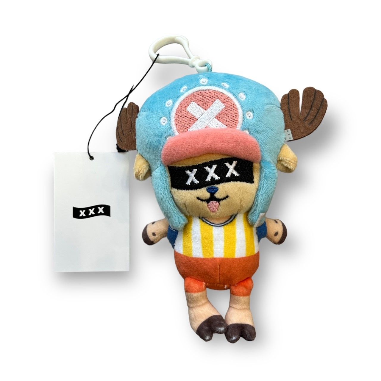 GOD SELECTION XXX チョッパー キーホルダー 2色セット ② 未使用 GOD SELECTION XXX × ONE PIECE チョッパーぬいぐるみ