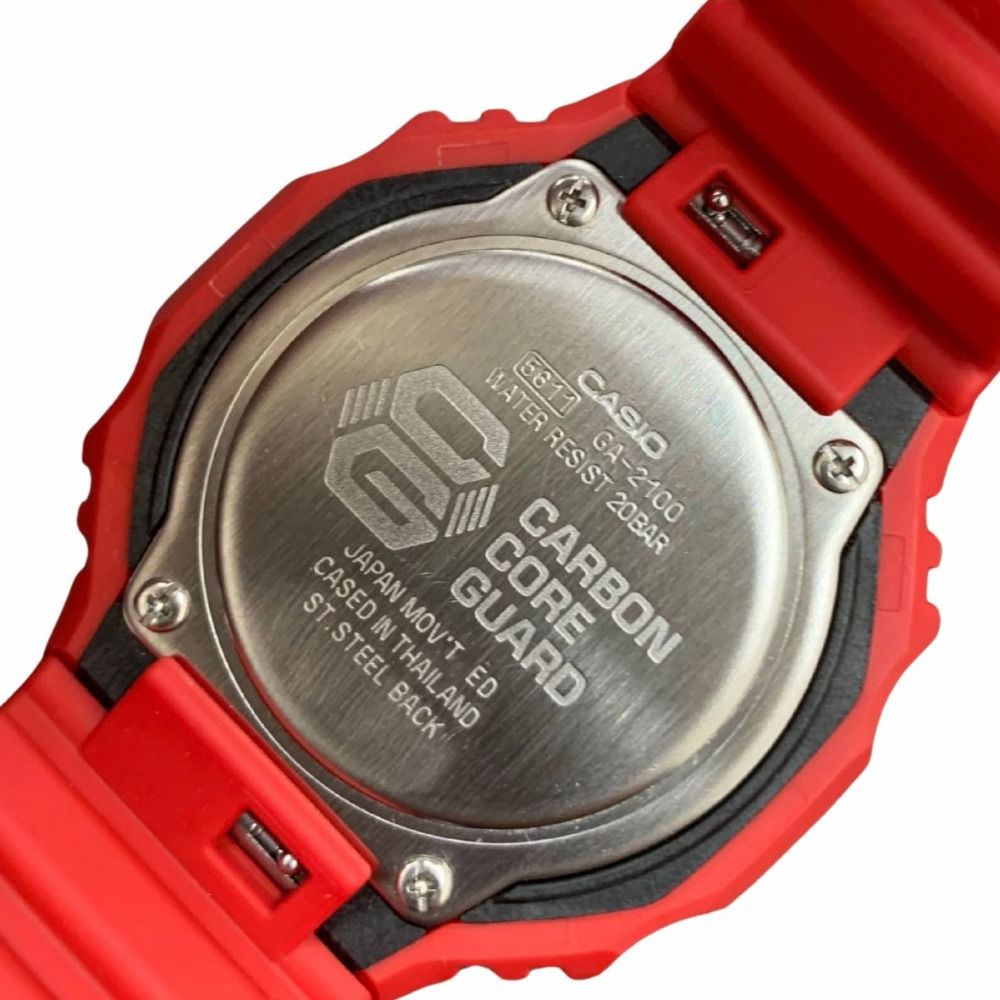 GA-2100シリーズ＜レッド＞ | 静岡の宝石・時計専門店 内山 ジー 