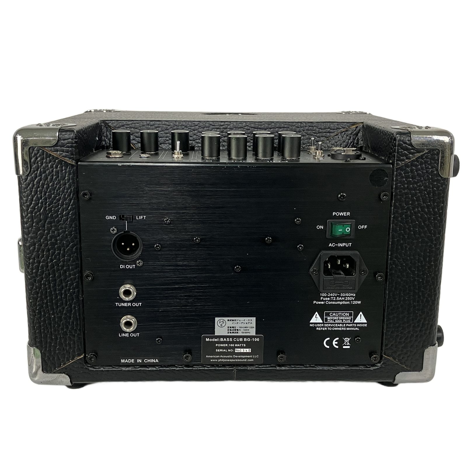 PHIL JONES BASS BASS CUB BG-100 ベースアンプ PJB 音響機材 中古