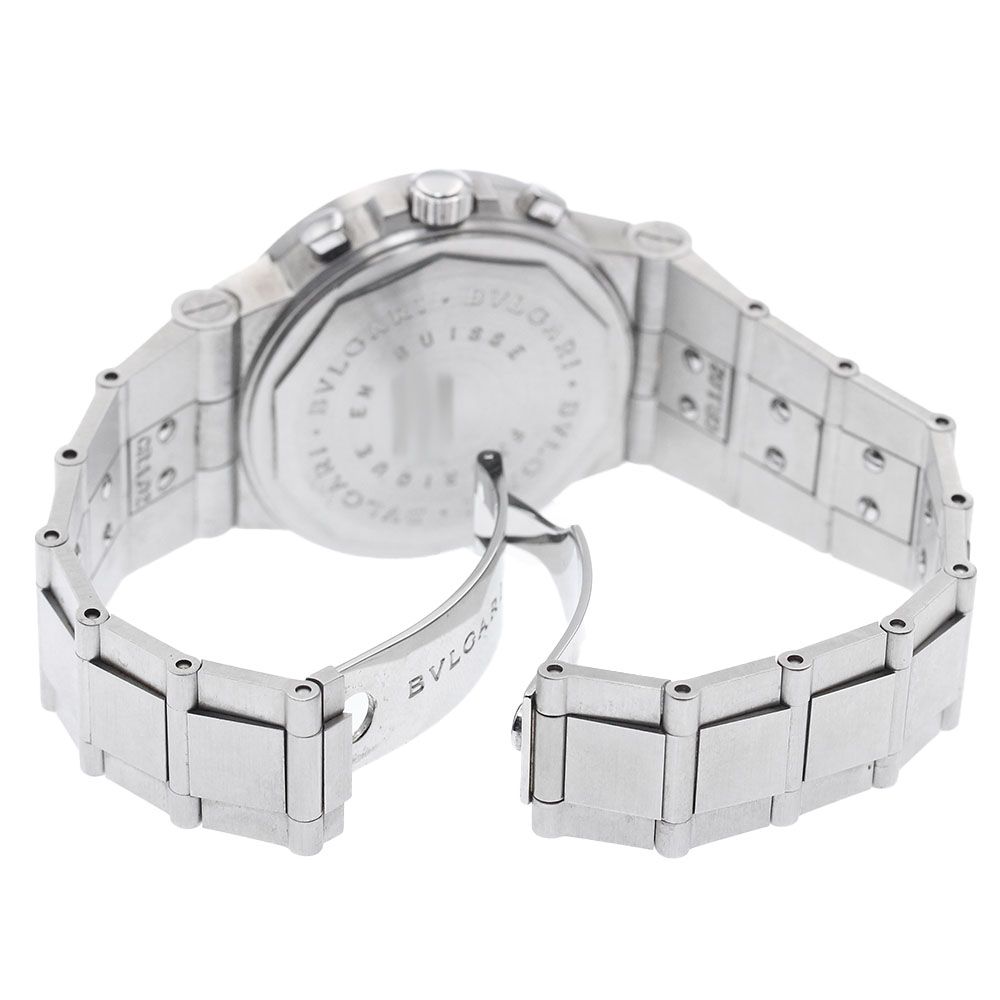  ブルガリ BVLGARI CH35S ディアゴノ スポーツ デイト クロノグラフ 自動巻き メンズ 保証書付き_934486 チノパン 自動巻き時計 腕時計(アナログ)