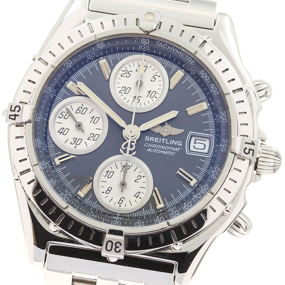 ブライトリング BREITLING B13050 1 クロノマット ビコロ クロノグラフ デイト 自動巻き メンズ 箱 保証書付き_932949