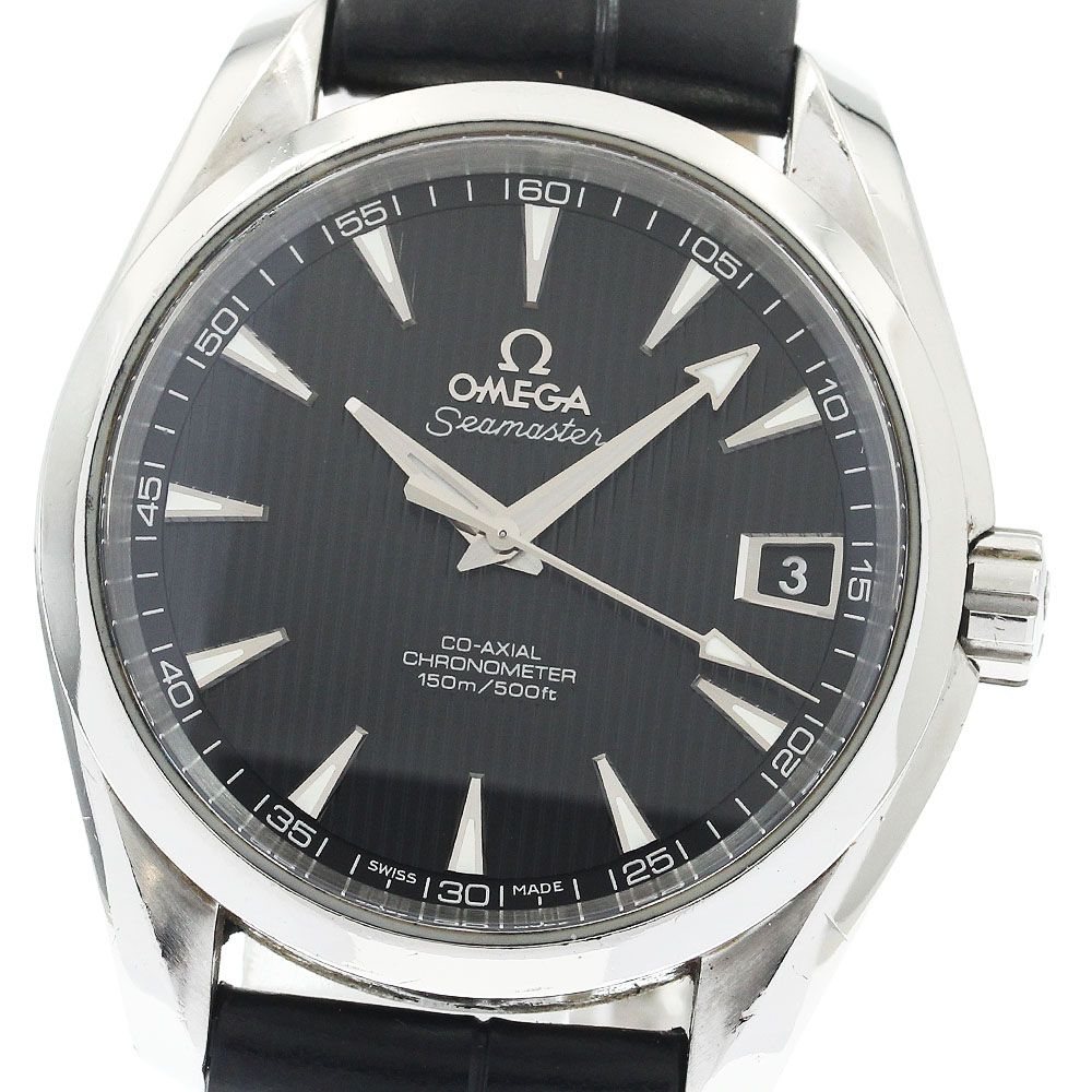 オメガ OMEGA 231 13 39 21 01 001 シーマスター アクアテラ デイト 自動巻き メンズ _934129