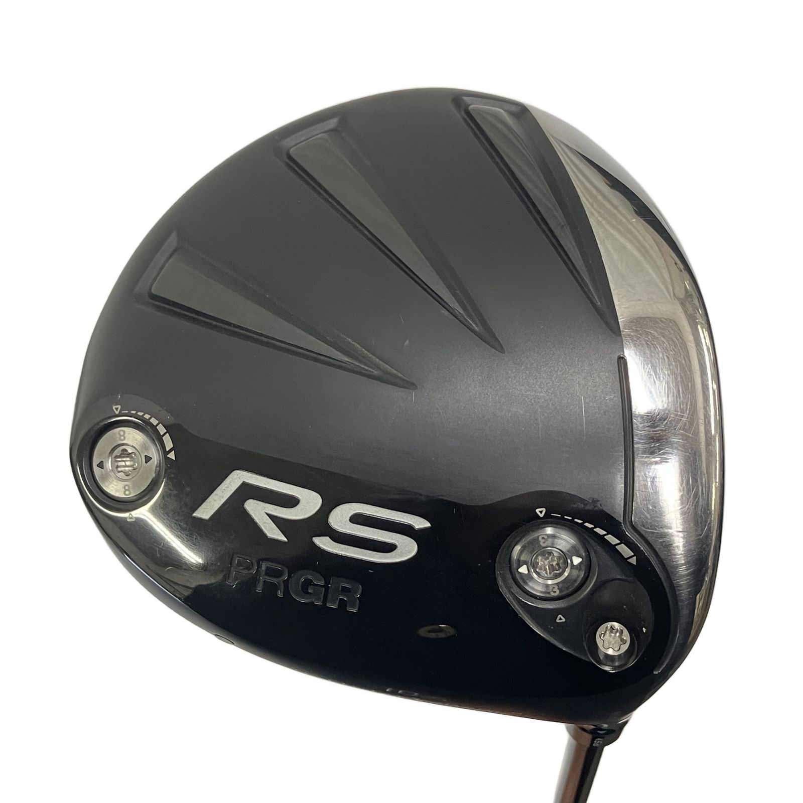 ゴルフ PRGR RS ドライバー 10.5度 ブラック/オレンジ