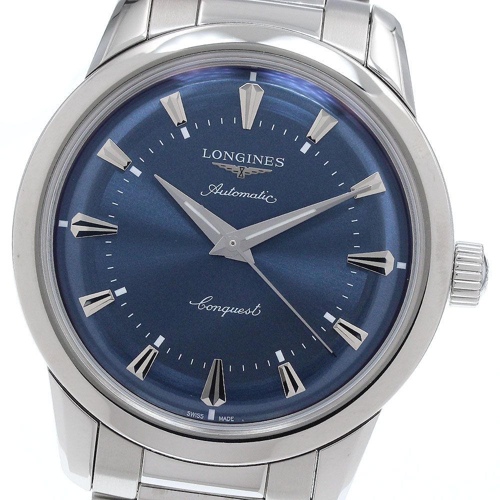 ロンジン LONGINES L1 649 4 コンクエスト ヘリテージ 自動巻き メンズ 箱 保証書付き_936267