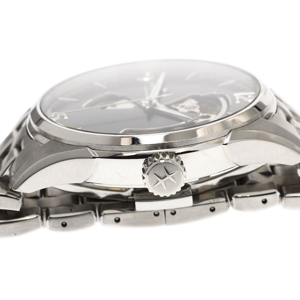  ハミルトン HAMILTON H327050 ジャズマスター ビューマチック オープンハート 自動巻き メンズ 箱 保証書付き_934801 耐久性 自動巻き時計 腕時計(アナログ)