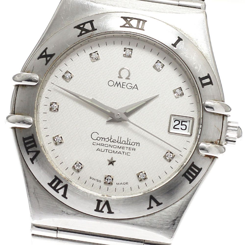 オメガ OMEGA 1502 35 コンステレーション 11Pダイヤ デイト 自動巻き メンズ _934812