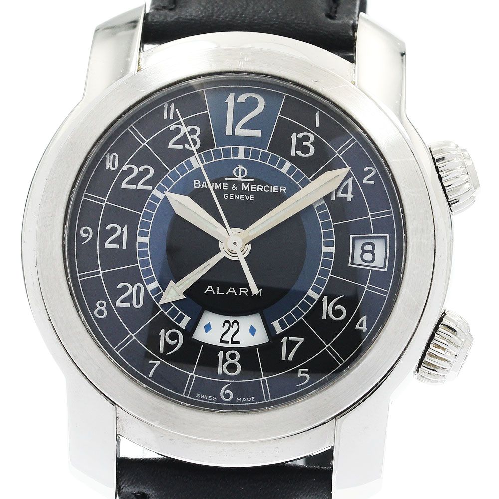 ボーム＆メルシェ Baume Mercier 65322 ケープランド アラーム GMT 自動巻き メンズ _934442