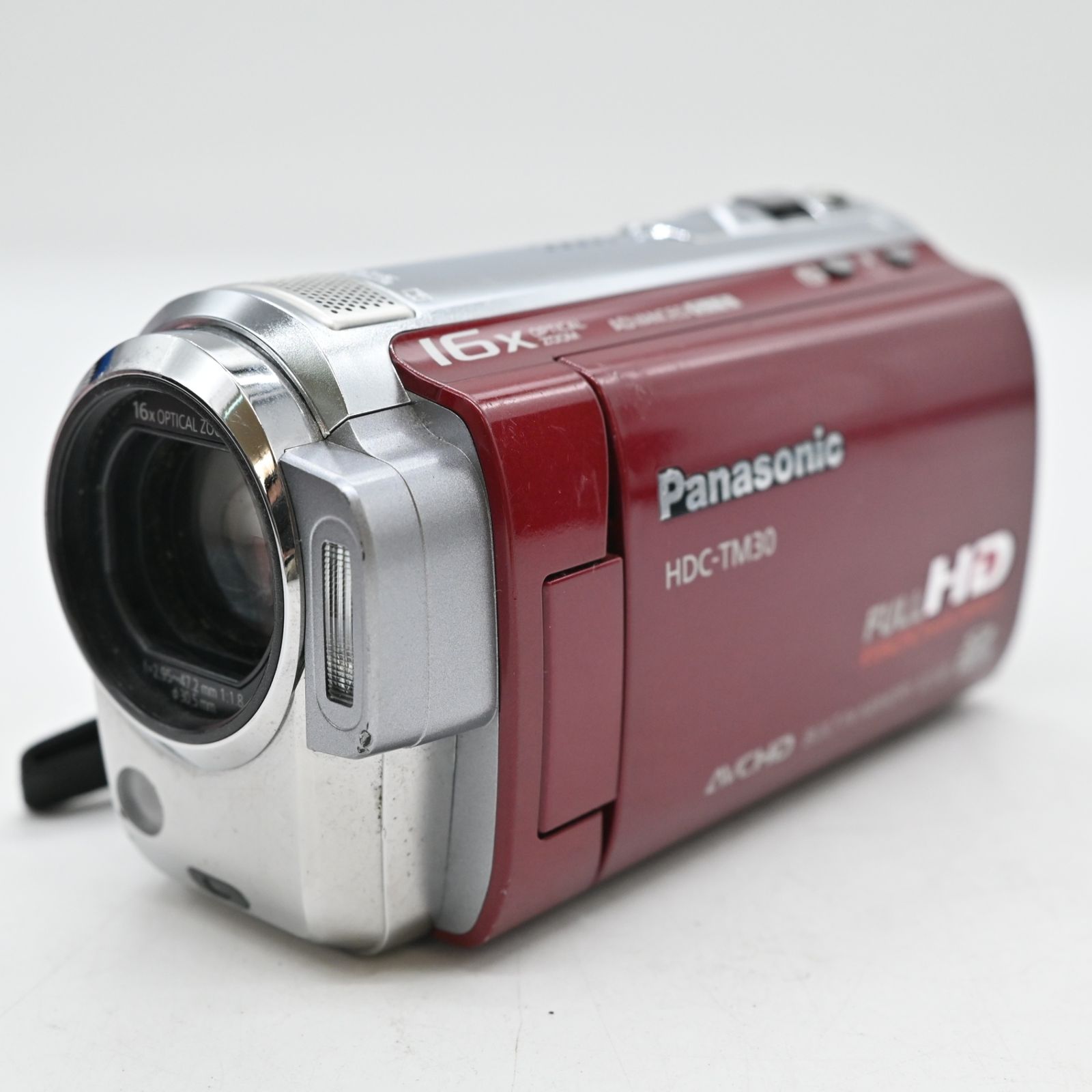 【中古品】パナソニック デジタルハイビジョンビデオカメラ クランベリーレッド HDC-T(中古品) 難有品】パナソニック デジタルハイビジョンビデオカメラ クランベリー