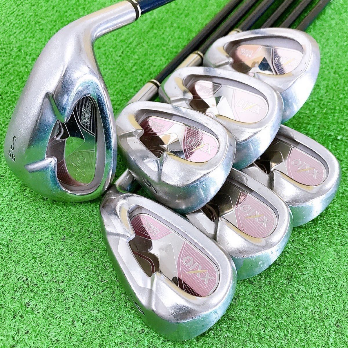 ツ77☆ゼクシオ5代目 7本レディースアイアンセット MP500L 純正XXIO