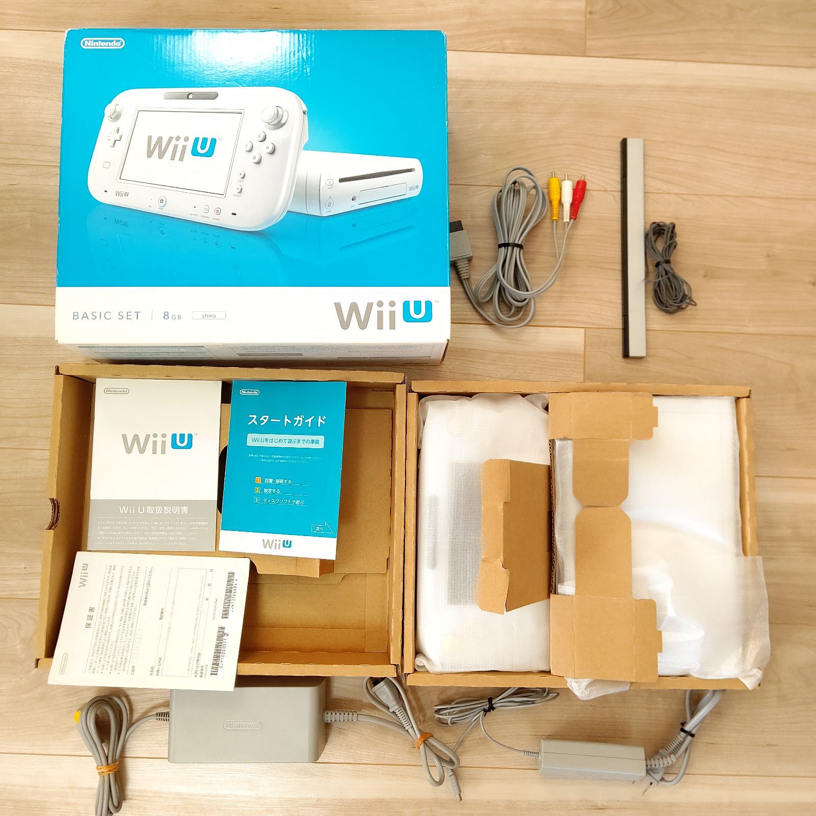 美品 Nintendo wii u ベーシックセット シロ 8GB 任天堂ゲーム - メルカリ