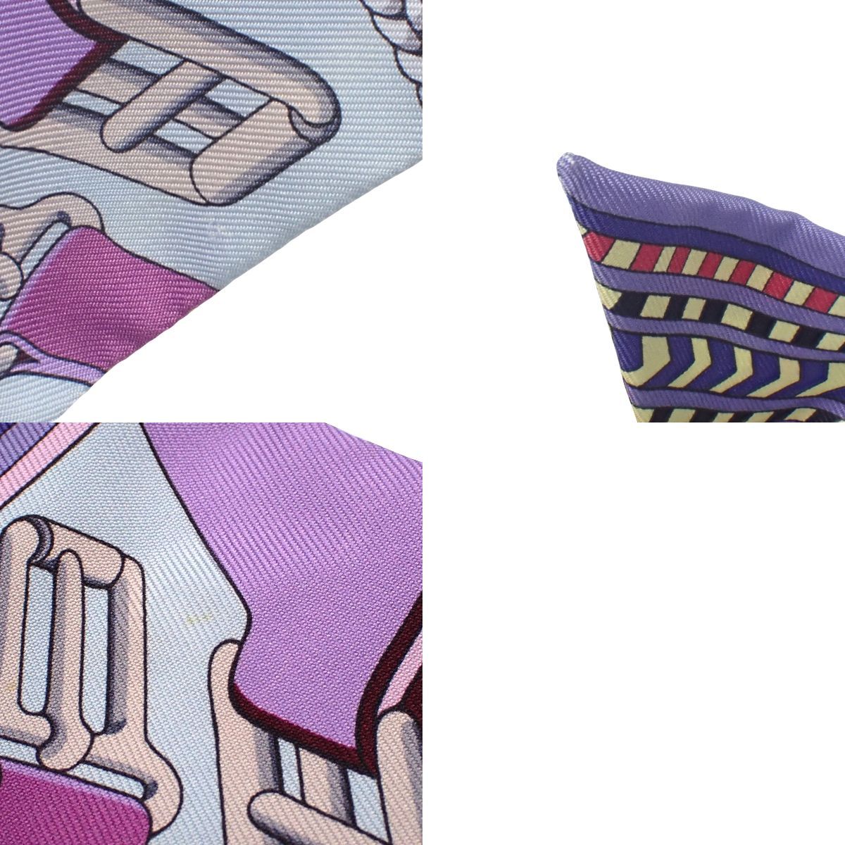 HERMES(エルメス) SANGLES EN ZIGZAG ジグザグのサングル ツイリー