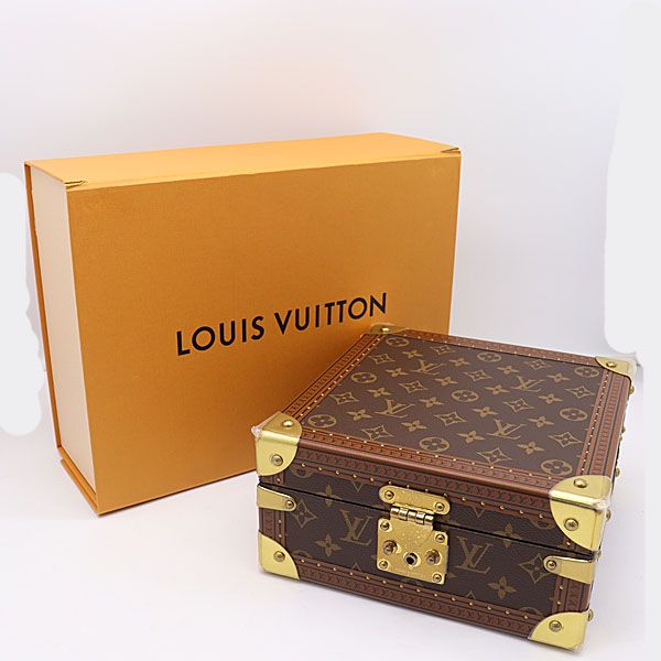 箱付 美品 ルイヴィトン モノグラム コフレ トレゾール 24 トランク