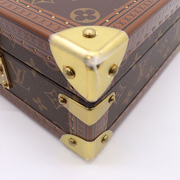 箱付 美品 ルイヴィトン モノグラム コフレ トレゾール 24 トランク