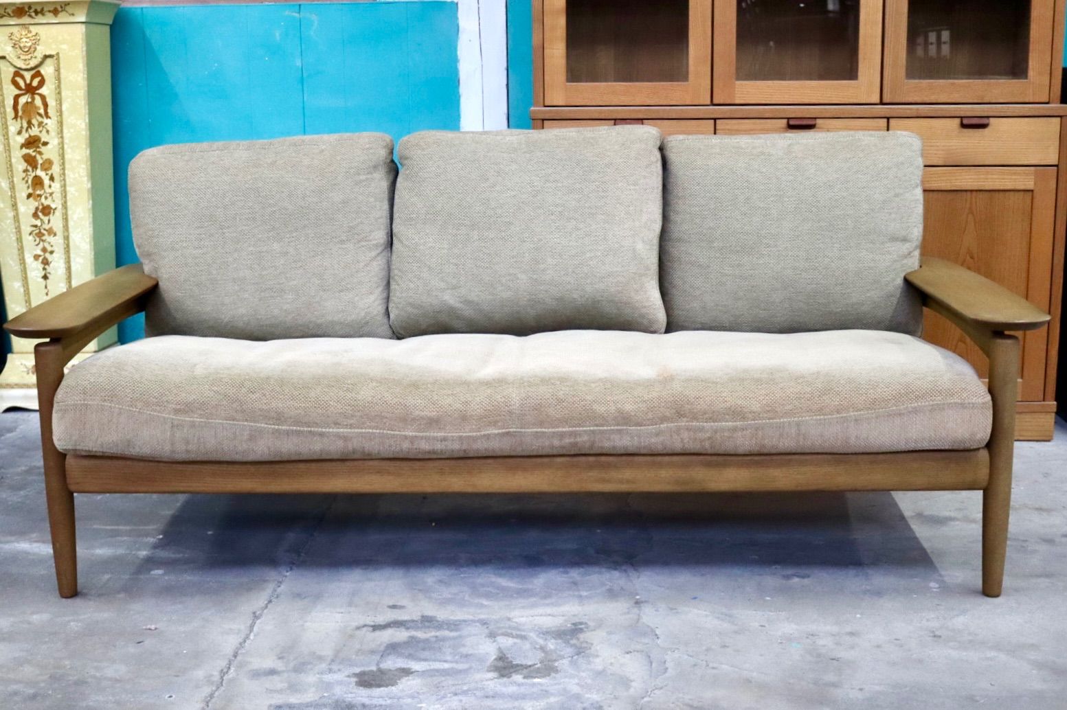 アームチェア 木製