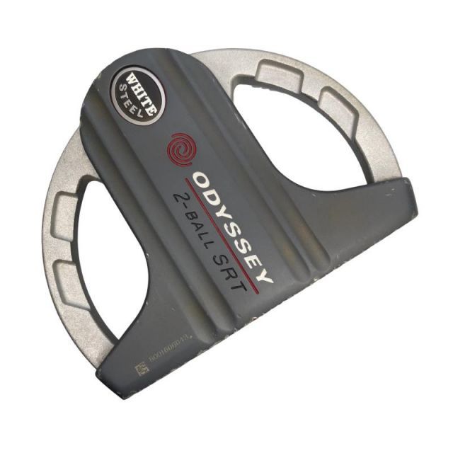 中古】 オデッセイ WHITE STEEL 2・ball SRT 33インチ パター PT