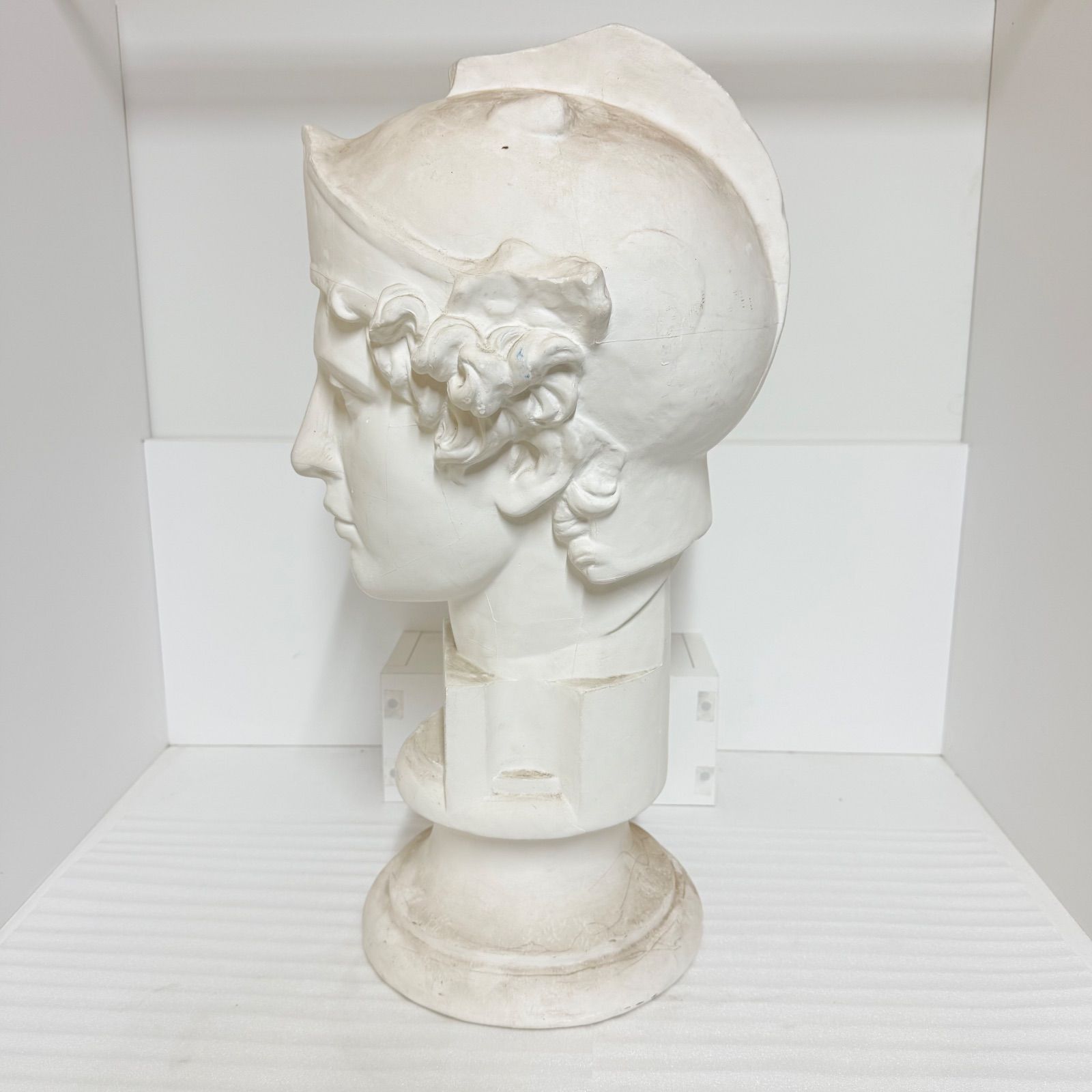 美品】マルス 石膏像 彫刻 デッサン用 美術教材 インテリア オブジェ