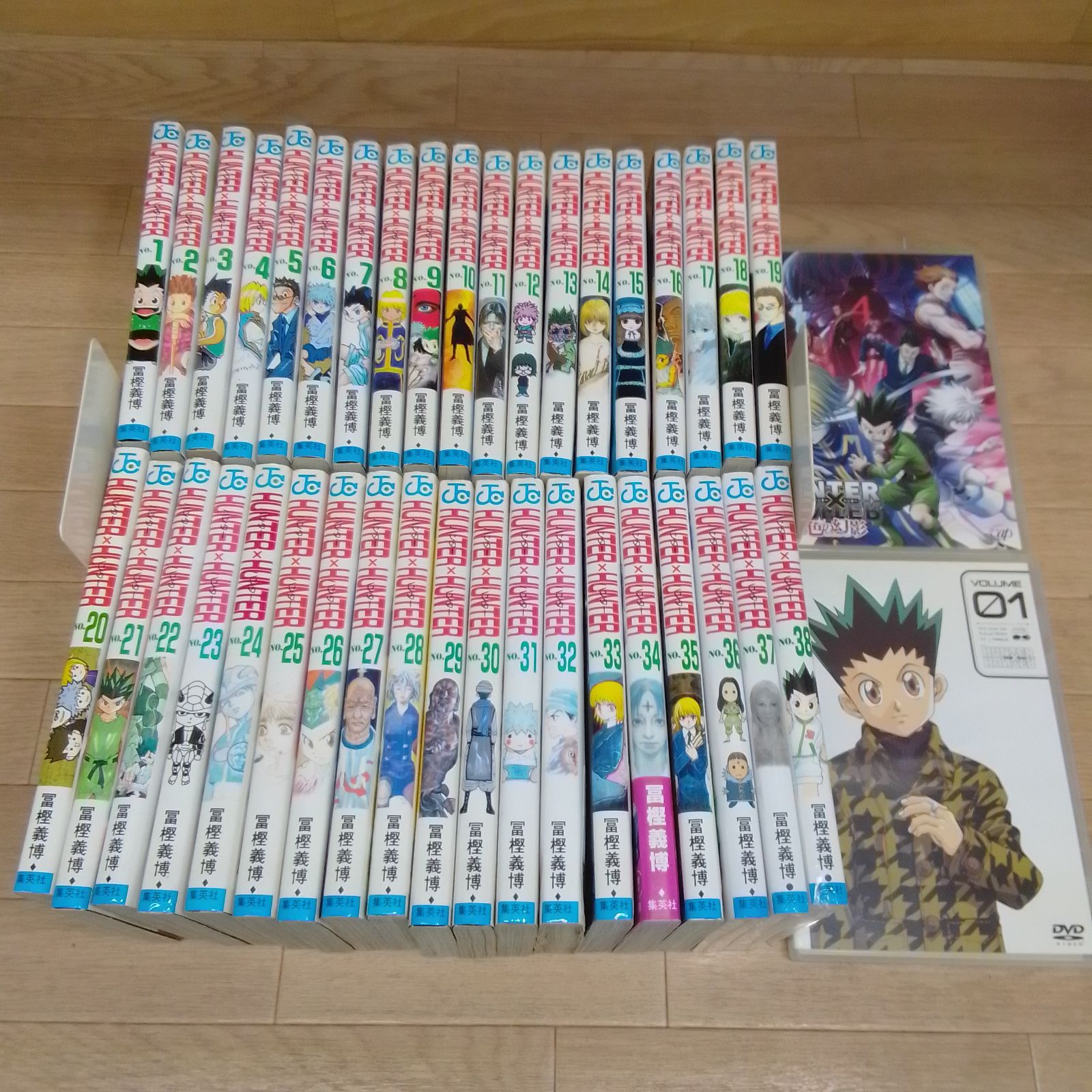 HUNTER×HUNTER 1〜38 までの 38冊セット HUNTER×HUNTER 1〜38 までの 38冊セット HUNTER ハンターハンター
