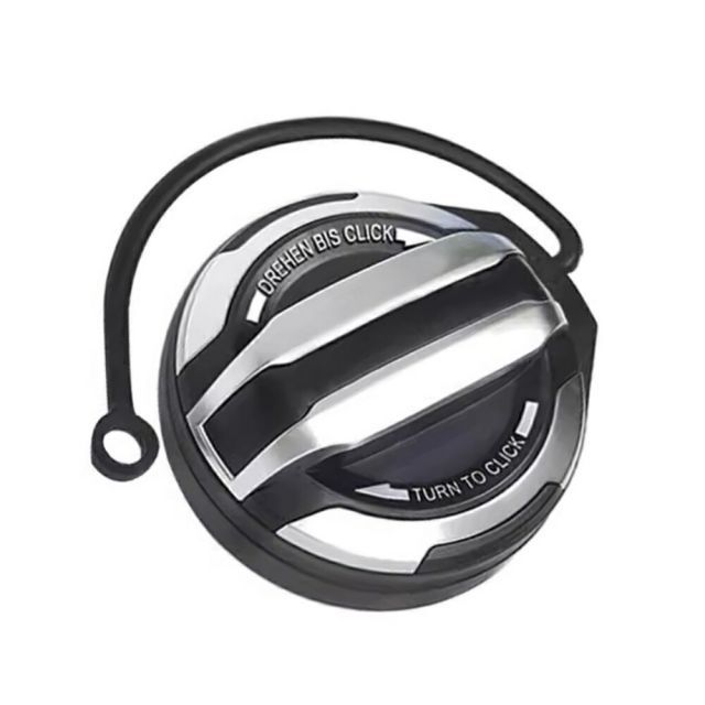 ポルシェ カスタムデザイン シルバー調 フューエルキャップ 911 (991